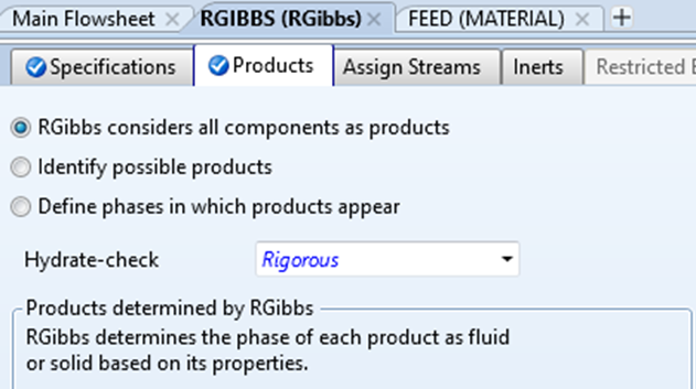 Product configuration